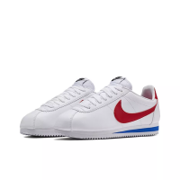 Nike CORTEZ Forrest Gump men's and women's white red classic retro sports and leisure running shoes 807471