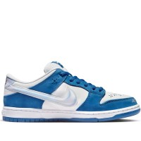 Born x Raised x Nike Dunk SB Low Blue and White Joint Sneakers FN7819-400