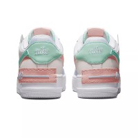 Nike Women's Air Force 1 AF1 Macaron White Pink Casual Shoes CI0919-117