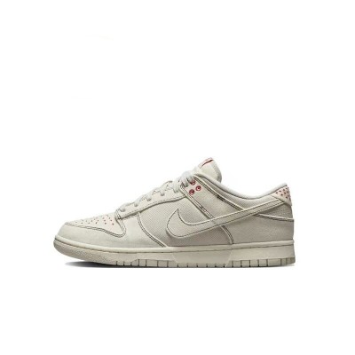 Nike Dunk Low Men's Women's Beige Industrial Blue Casual Low Top Sneakers DV0834-100