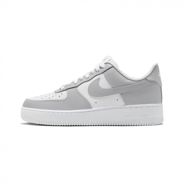 Nike Air Force 1 AF1 Men's Women's Gray White Sneakers FD9763-101