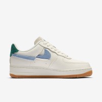 Nike Air Force No. 1 women's shoes air force 1 blue and green mandarin duck broken hook deconstruction af1 board shoes BV0740-100