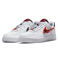 Nike Air Force One men's shoes air force 1 mountaineering buckle black and white red af1 board shoes DH7579-100