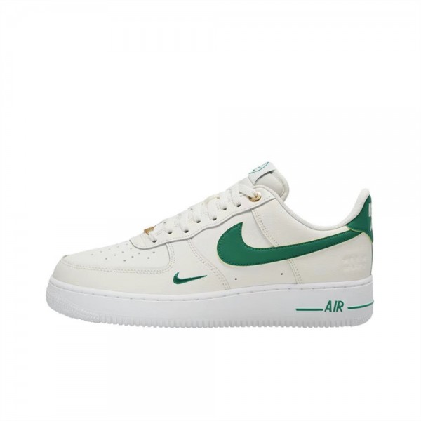 Nike Air Force 1 Women's Shoes 40th Anniversary White Green Malachite AF1 Sneakers DQ7582-101