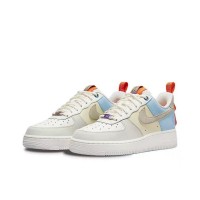 Nike Air Force 1 Low Air Force One AF1 Women's Shoes Gray Blue Casual Shoes DX6042-111