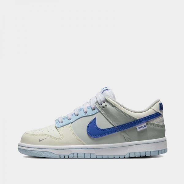 Nike Dunk Low Women's Shoes Sea Salt Blue Trend Retro Low Top Winter Casual Shoes FB1843-141