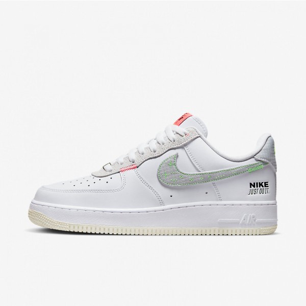 Nike Air Force One men's shoes air force 1 white gray AF1 low-top sneakers FB1853-111