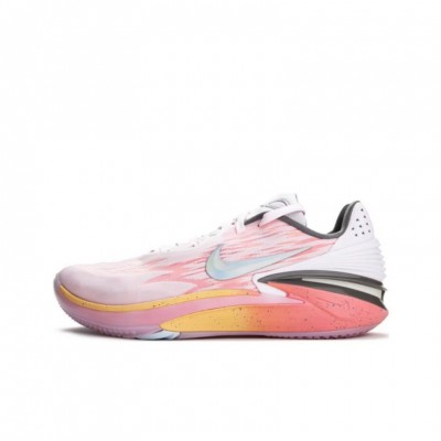 Nike Air Zoom GT2 pink cushioning men's actual combat low-cut basketball shoes DJ6013-602