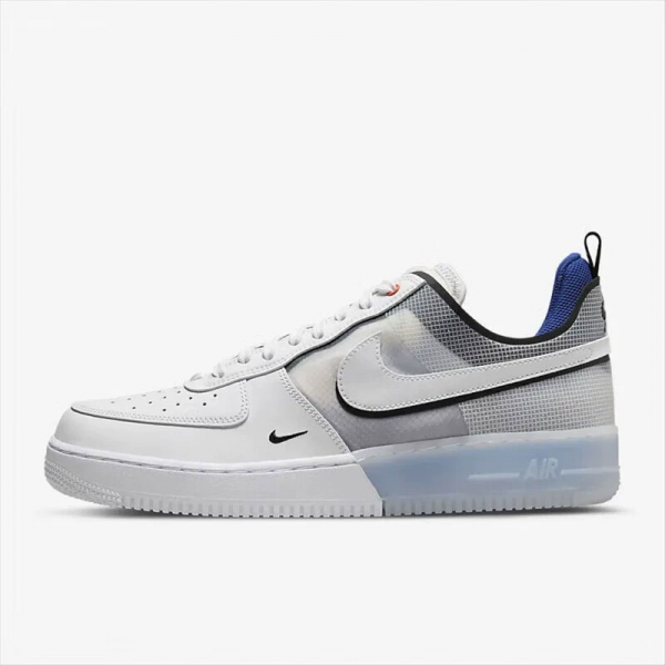 Nike Air Force 1 AF1 Men's Shoes Gray White Blue Casual Shoes DH7615-101